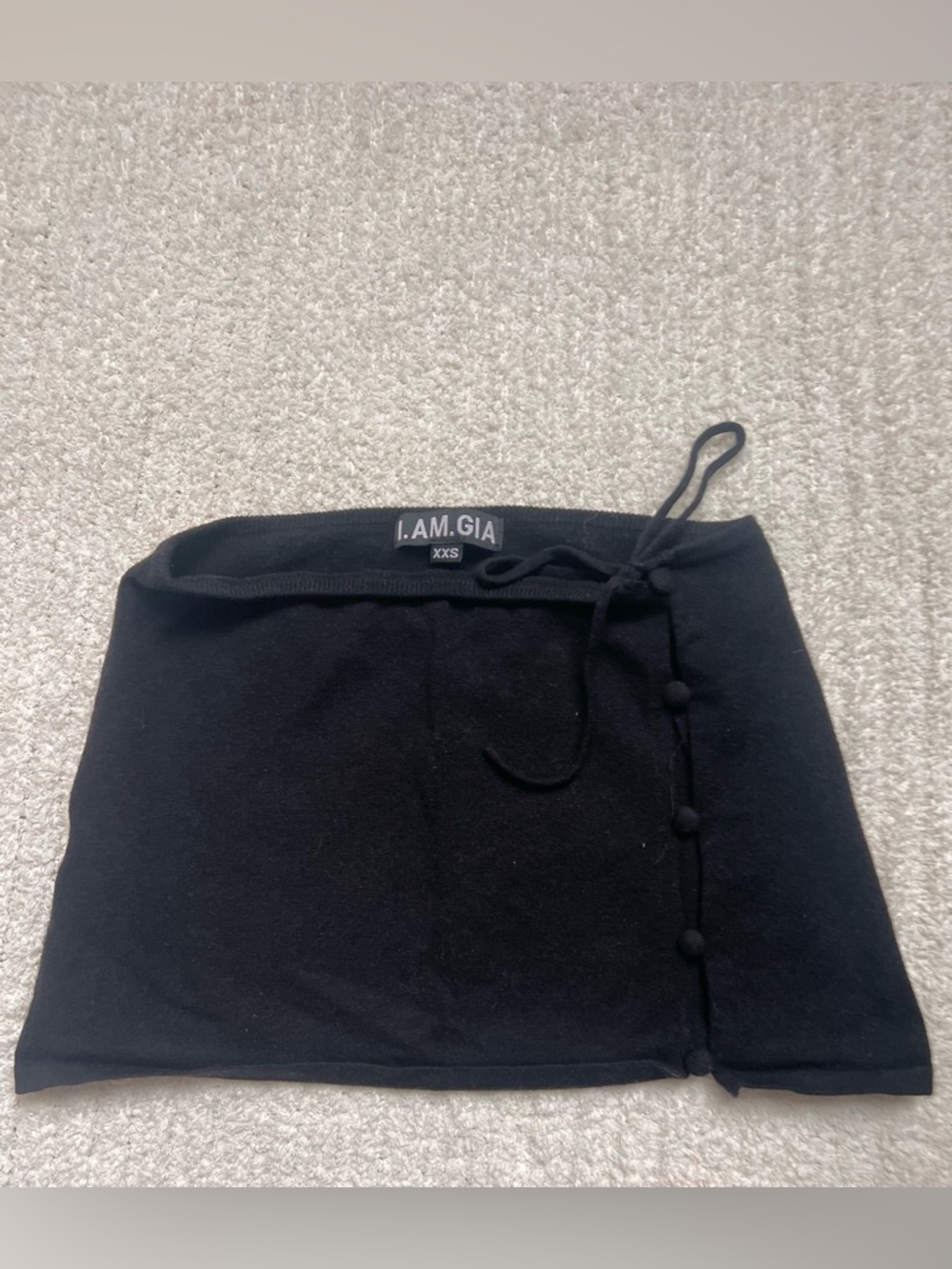 I AM GIA Knit Mini Skirt